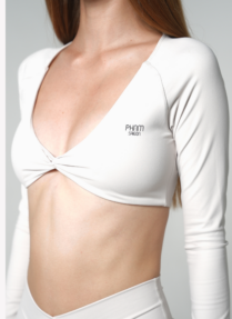 Aura Twist Longline Bra