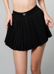 Ivory Pleated Skirt