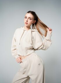 Aura Cozy Zip Hoodie Set