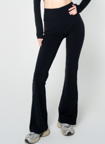 Aura Contour Cross Flare Pants