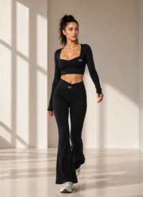 Aura Sculpt Straight Flare Pant